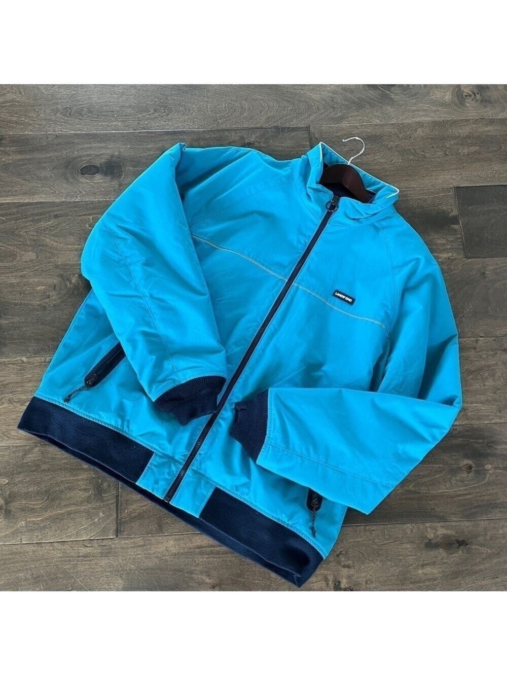 Lands end waterproof squall coat